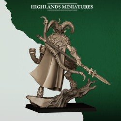 Feral Faunus Druk 3d Highlands Miniatures