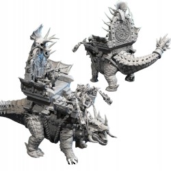TRICERATOPS 2 - LIZARDMEN druk 3d White Angels