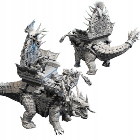 TRICERATOPS 2 - LIZARDMEN druk 3d White Angels