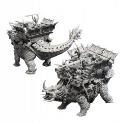 TRICERATOPS 1 - LIZARDMEN druk 3d White Angels