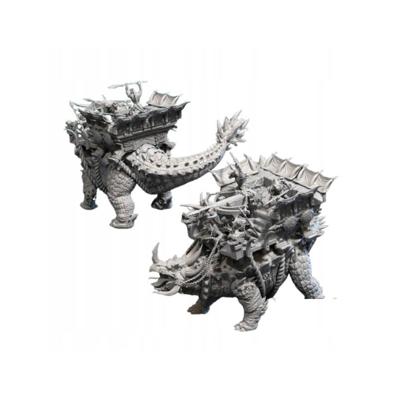 TRICERATOPS 1 - LIZARDMEN druk 3d White Angels