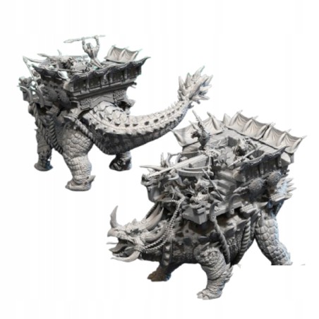 TRICERATOPS 1 - LIZARDMEN druk 3d White Angels