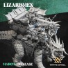 TRICERATOPS 1 - LIZARDMEN druk 3d White Angels