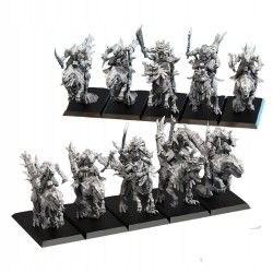 LIZARD WARRIOR RIDER - LIZARDMEN x5 druk 3d