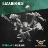 CROCOGATOR LIZARDMEN Druk 3d White Angels