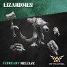 CROCOGATOR LIZARDMEN Druk 3d White Angels