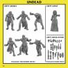 UNDEAD: Crypt Ghouls Unit x 7- Monstrous Encounters