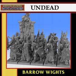 UNDEAD: Barrow Wights Unit x 10 - Monstrous Encounters