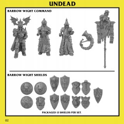 UNDEAD: Barrow Wights Unit x 10 - Monstrous Encounters