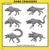 DARK CRUSADERS: Hell Hounds Unit x 6 Monstrous Encounters