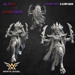 DARK SORCERESS - Bigusson - Druk 3D - White Angels
