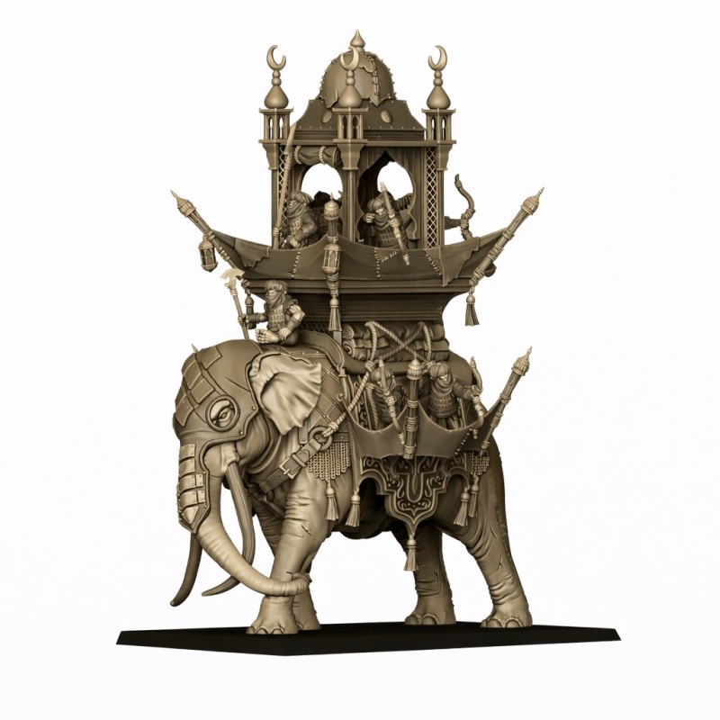 Hobgoblin War Elephant - Highlands Miniatures