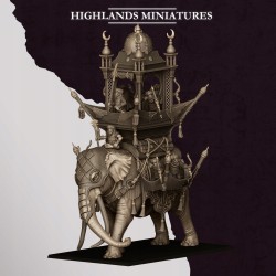 Hobgoblin War Elephant - Highlands Miniatures