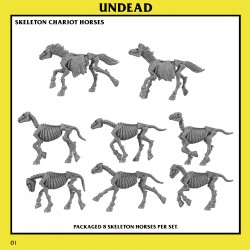 UNDEAD: Skeleton Chariot druk 3d Monstrous Encounters