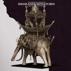 Hobgoblin War Elephant - Highlands Miniatures
