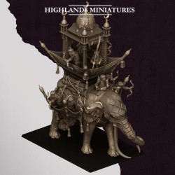 Hobgoblin War Elephant - Highlands Miniatures