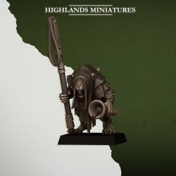 Rats and Rat Masters - Bigusson - Druk 3d - Highlands Miniatures