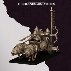 Hobgoblin Chariot druk 3d Highlands Miniatures