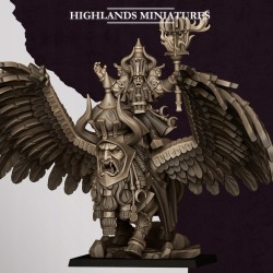 Great Sorcerer Of Marduk On Lamassu Highlands Miniatures