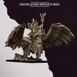 Great Sorcerer Of Marduk On Lamassu Highlands Miniatures