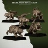 Rats and Rat Masters - Bigusson - Druk 3d - Highlands Miniatures