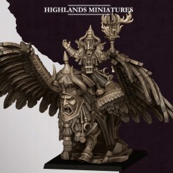 Great Sorcerer Of Marduk On Lamassu Highlands Miniatures