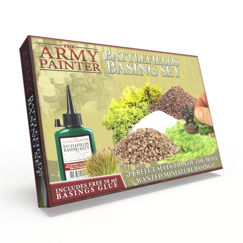 Zestaw do wykańczania podstawek Army Painter BF4301 Battlefields Basing Set
