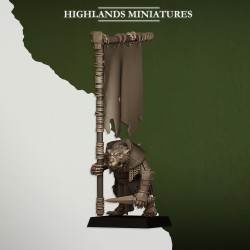 Vermin Vanguard x7 + command - Bigusson - Druk 3d - Highlands Miniatures