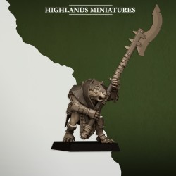 Vermin Vanguard x7 + command - Bigusson - Druk 3d - Highlands Miniatures