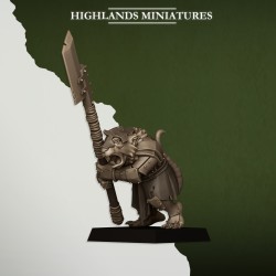 Vermin Vanguard x7 + command - Bigusson - Druk 3d - Highlands Miniatures