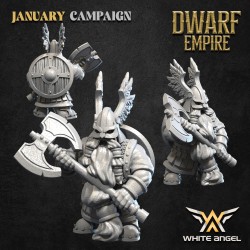 MASTER BEARD WARRIOR x 7 + cmd (new) - Bigusson Miniatures - Druk 3D