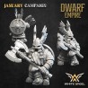 MASTER BEARD WARRIOR x 7 + cmd (new) - Bigusson Miniatures - Druk 3D