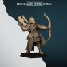 Nemean Lions with Bows x7 + cmd - Bigusson - Highlands Miniatures