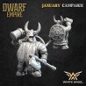 MASTER BEARD WARRIOR x 10 regular (new) - Bigusson Miniatures - Druk 3D