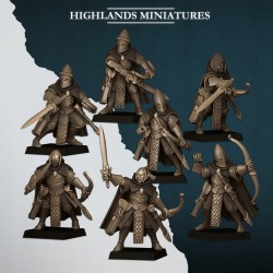 Aegean Shadows x10 - Bigusson - Highlands Miniatures