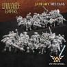 Dwarf Pirate x10 - Bigusson - Druk 3D - White Angels