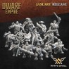 Dwarf Pirate x10 - Bigusson - Druk 3D - White Angels