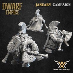 Dwarf Priest Killer x10 - Bigusson - Druk 3D - White Angels