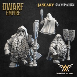 Dwarf Priest Killer x10 - Bigusson - Druk 3D - White Angels