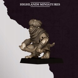 Hobgoblin Backstabbers x 10 druk 3d Chaos Dwarfs Highlands Miniatures