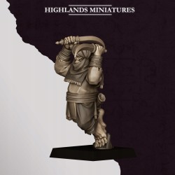 Hobgoblin Backstabbers x 10 druk 3d Chaos Dwarfs Highlands Miniatures
