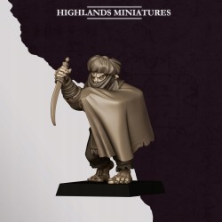 Hobgoblin Backstabbers x 10 druk 3d Chaos Dwarfs Highlands Miniatures