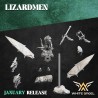SKYCRAWLER LIZARD x3 druk 3d LIZARDMEN