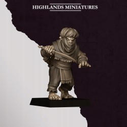 Hobgoblin Backstabbers x 10 druk 3d Chaos Dwarfs Highlands Miniatures
