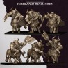 Marduk Minotaurs x3 regular Druk 3d Krasnoludy Chaosu Highlands Miniatures