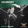 SKYCRAWLER LIZARD x3 druk 3d LIZARDMEN