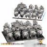 Dwarf Ranger Bear x5 Krasnoludy White Angel Miniatures