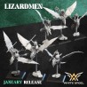 SKYCRAWLER LIZARD x3 druk 3d LIZARDMEN
