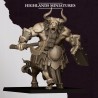 Marduk Minotaurs x3 regular Druk 3d Krasnoludy Chaosu Highlands Miniatures