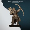 Nemean Lions with Bows x7 + cmd - Bigusson - Highlands Miniatures